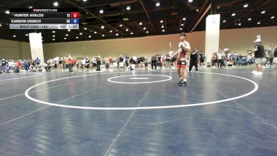 144 lbs Champ. Round 1 - Hunter Avalos, TX vs Carson Ugrich, OK