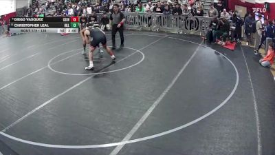 138 lbs Champ. Round 2 - Christopher Leal, Hilltop vs Diego Vasquez, Corona Del Sol High School