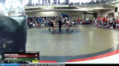 86 lbs Cons. Round 1 - Hank Ringger, South Adams Gold Wrestling Club vs Landon Hisey, Rochester Wrestling Club