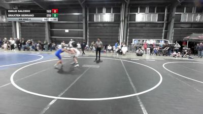 83 lbs Rr Rnd 4 - Emilio Salcedo, Tucson Cyclones vs Braxten Serrano, Stout Wr Acd