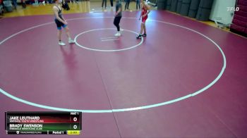 152 lbs Quarterfinal - Brady Swenson, Pinnacle Wrestling Club vs Jake Leuthard, Wayzata Youth Wrestling