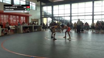 120 lbs Semifinal - Cruz Allen, DC Elite vs Isaac Lucero Jr, Big Game Wrestling Club