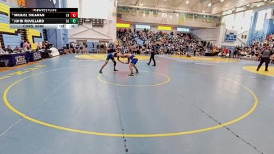 150 lbs Cons. Semi - Miguel Sigaran, Caesar Rodney H S vs John Rovillard, Sussex Central H S