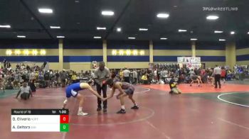 Match - Dante Oliverio, North Phoenix Wrestling Club vs Andy Deltoro, San Fernando Tigers