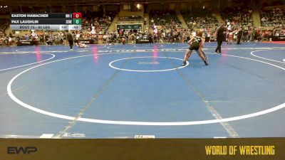 80 lbs Consi Of 16 #1 - Easton Hamacher, MN Elite vs Pax Laughlin, Seneca