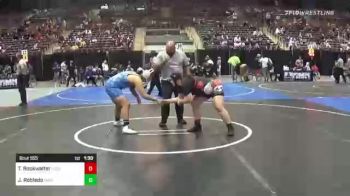 191 lbs Semifinal - Taylor Bookwalter, High Voltage vs Jaeleen Robledo, Threshold Wrestling Club