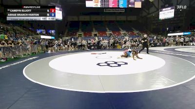 115 lbs Cons. Sub-rd Of 32 - Camdyn Elliott, FL vs Ashae Branch-Huston, PA