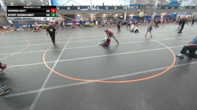 190 lbs Cons. Round 3 - Wyatt Kleinschmit, Unattached vs Konrad Kutt, Unattached