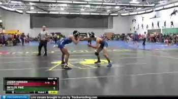 125 lbs Champ. Round 1 - Jaden Hansen, Alfred State vs Skyler Pike, Aurora