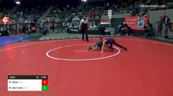 55 lbs Quarterfinal - Wyler Allen, Lions Wrestling Academy vs Michael Bernabe, Dethrone