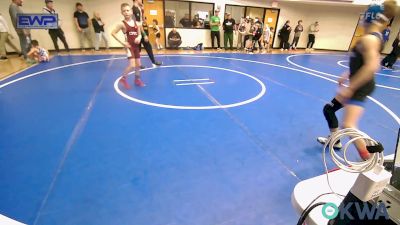 73 lbs Semifinal - Hayden Beckwith, Miami Takedown Club vs Elliiot Gibson, Owasso Takedown Club