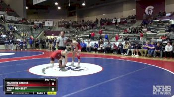 4A 126 lbs Cons. Semi - Maddox Atkins, Arkadelphia vs Tripp Hensley, Mena