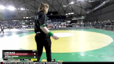 115 lbs Champ. Round 2 - Lane Black, Inland Northwest Wrestling Training Center vs Jayden Higgins, BMA Wrestling