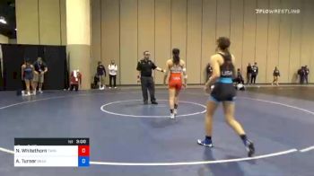55 kg Consolation - Ngao Shoua Whitethorn, Twin Cities RTC vs Adrienna Turner, Grand View WC