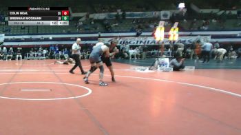 157 lbs Quarters & Wb (16 Team) - Brennan McGrann, Johns Hopkins vs Colin Neal, Centenary University