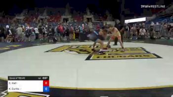 132 lbs Consi Of 128 #2 - Chase Hall, Illinois vs Kasey Curtis, Utah