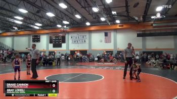 SPW-3 lbs 1st Place Match - Gray Lomeli, Morning Sun Tigers vs Drake Cannon, Solon Wrestling Club