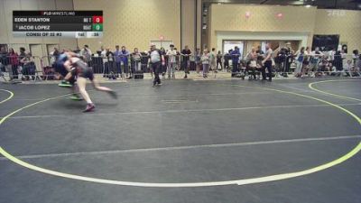 138 lbs Consi Of 32 #2 - Eden Stanton, No Team vs Jacob Lopez, Beat The Streets Oxnard