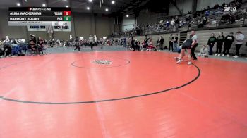 130 lbs Cons. Round 3 - Alina Wackerman, Fort Osage vs Harmony Solley, Pine Creek