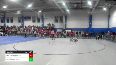 160 lbs Consi Of 4 - Mitchel Thompson, New Bedford vs Andrew Livshin, Bedford/AB