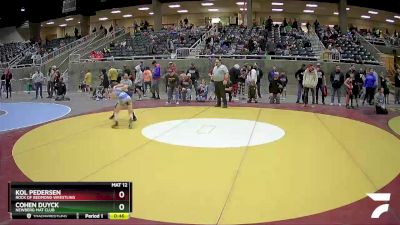 82 lbs Cons. Round 4 - Cohen Duyck, Newberg Mat Club vs Kol Pedersen, Rock Of Redmond Wrestling