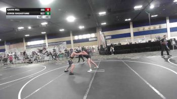 126 lbs Consi Of 16 #1 - Gavin Hill, Gregori Jaguars vs Jorge Sagastume, Westlake Wrestling