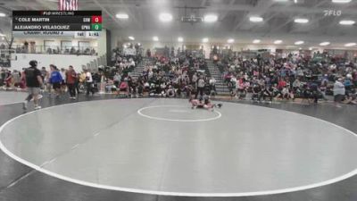 106 lbs Champ. Round 3 - Cole Martin, Greater Heights Wrestling vs Alejandro Velasquez, Great Plains Wrestling Academy