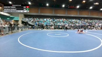 110 lbs Cons. Round 4 - Michelle Mobley, Oak Ridge vs Evelynn Tubera, Ceres