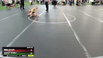 44-48 lbs Round 1 - Emmett Byerly, SHWA vs Brex Taylor, Unattached