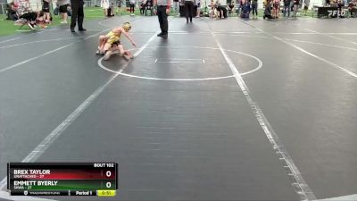 44-48 lbs Round 1 - Emmett Byerly, SHWA vs Brex Taylor, Unattached