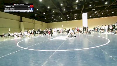 144 lbs Cons. Round 3 - Keanu Lee, SD vs Isaac Bates, IA