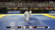Aiden Wong Anderson vs Amir Fisher Rantisi 2025 Pan Kids Jiu-Jitsu IBJJF Championship