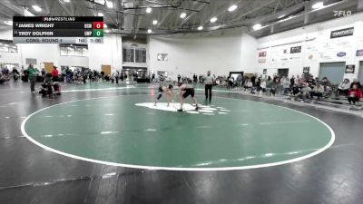 141 lbs Cons. Round 4 - Troy Dolphin, UW-Parkside vs James Wright, Central Missouri