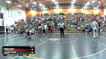 126 lbs Semifinal - Trent Rook, Fredericktown vs HAYDEN LEWIS, Madison