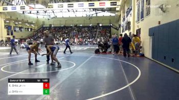 120 lbs Consolation - Eddie Ortiz Jr, Lyndhurst vs Julio Ortiz, Mariana Bracetti