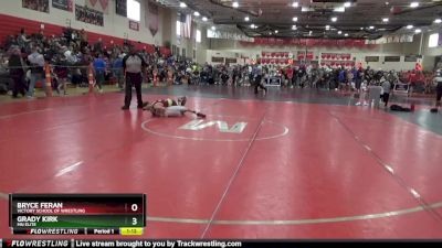 90 lbs Round 2 - Grady Kirk, MN Elite vs Bryce Feran, Victory School Of Wrestling