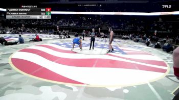 Champ. Round 1 - Carter Brave, Todd County vs Ashten Dorhout, Madison