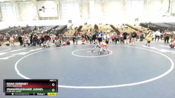 65 lbs Quarterfinal - Muhammadsharif Jumaev, Club Not Listed vs Noah Sweeney, NWAA Wrestling