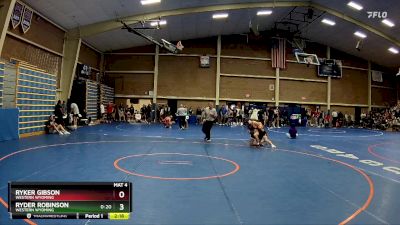 157 lbs Cons. Round 2 - Ryker Gibson, Western Wyoming vs Ryder Robinson, Western Wyoming