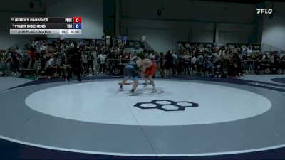 77 kg 5th Place Match - Jeremy Paradice, PWC RTC vs Tyler Eischens, Tar Heel/Nyac