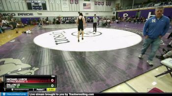 150 lbs Round 1 (32 Team) - Michael Lueck, Columbia (Burbank) vs Dillon Le, Newberg