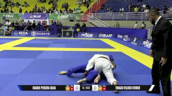 Thiago Veloso Ferrer vs Isaque Pereira Silva 2025 Brasileiro Jiu-Jitsu IBJJF