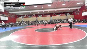 167 lbs Champ. Round 2 - Easton Hearne, San Leandro vs Aiden Atteo, Maria Carrillo