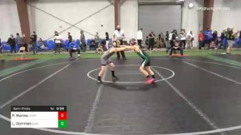 80 lbs Semifinal - Patrick Marino, Howell Predators vs Lucas Dorrman, Basking Ridge