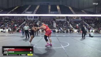 285 lbs Semifinal - Jose Vargas, Emporia vs Corbin Puga, Norton