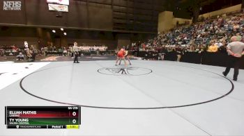 5A-215 lbs Semifinal - Elijah Mathis, Lansing vs Ty Young, Salina-Central