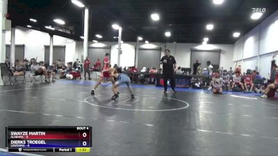 125 lbs Round 2 (6 Team) - Swayze Martin, Alabama vs Dierks Troegel, Louisiana