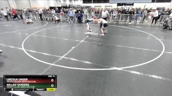 110 lbs Cons. Round 2 - Lincoln Unger, Lincoln Squires Wrestling Club vs Kellen Sanders, Higher Calling Wrestling Club