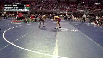 3A-126 lbs Cons. Round 2 - Perez, Eli Perez., Ankeny vs DeForrest Snow, Mason City