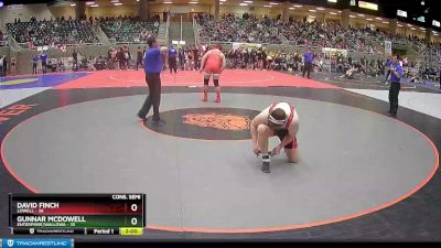 222 lbs Semis & 1st Wrestleback (8 Team) - David Finch, Lowell vs Gunnar Mcdowell, Enterprise/Wallowa